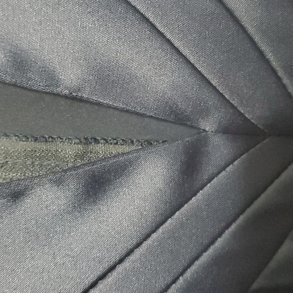 JS Collection top women's size 6 blue sleeveless blouse zip back v-neck … - Picture 3 of 11